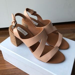 See By Chloe nude leather sandals, size 37